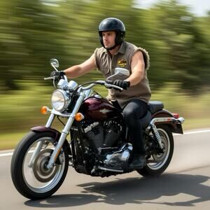 Men L 2013 Laconia Bike Week Gray ButtonUp Shirt Word’s Oldest Motorcycle Rally